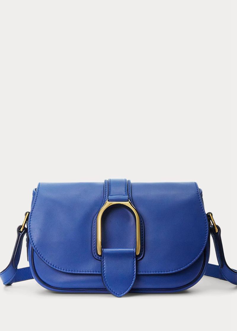 Bolso Ralph Lauren Mujer Calfskin Welington Shoulder Chile Azules TEIFZ-8124